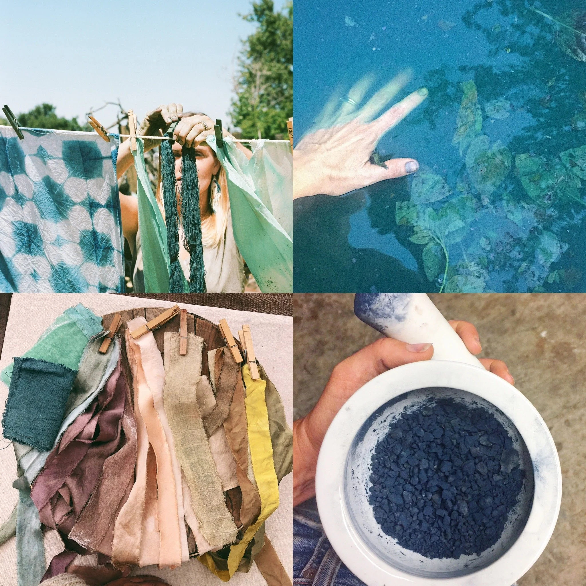 Natural dyeing workshop