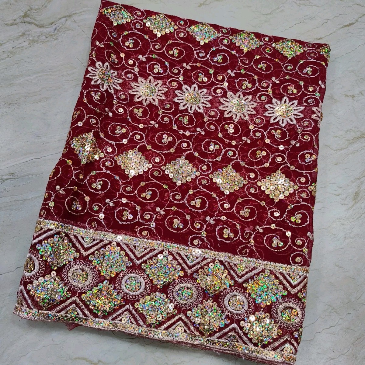 Embroidered shawls